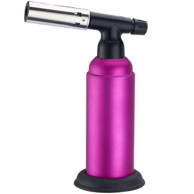 kasus perusahaan terbaru tentang Butane Torch Kitchen Refillable Double Fire Adjustable Kitchen Torch Flambing Desserts Creme Brulee BBQ