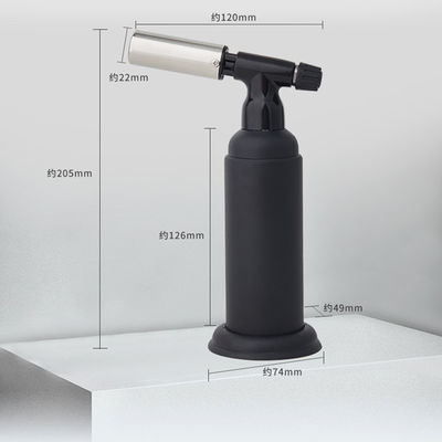 Single Flame Adjustable Kuliner Blow Torch Kitchen Lighter Cooking Baking Cigar
